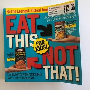Eat This, Not that book for kids